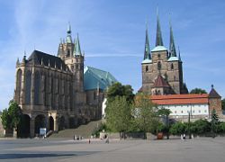 Dom und Severikirche in Erfurt