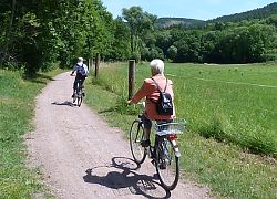 Gera-Radwanderweg in Plaue